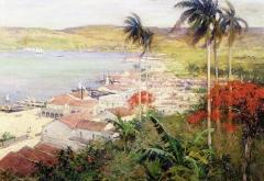 Havana Harbor 1902 - Willard Leroy Metcalf