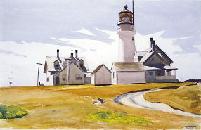 Highland Light - Edward Hopper