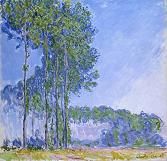 Poplars - Claude Monet