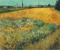 Wheat Field Alpilles - Vincent van Gogh