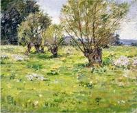 Willows and Wildflowers - Theodore Robinson