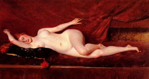 A Study in Curves - William Merritt Chase