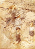 Children at the Seashore - Arthur Rackham