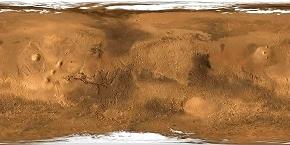 Mars Surface Map