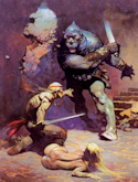 The Moon Men - Frank Frazetta