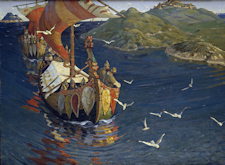 Visitors from Over the Sea - Nicholas Roerich
